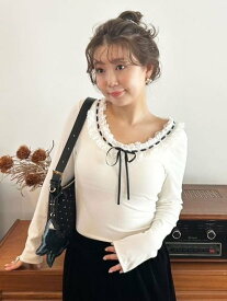 【SALE／50%OFF】LILY BROWN 【LILY BROWN Lingerie】フリルレースボディスーツ リリーブラウン インナー・ルームウェア その他のインナー・ルームウェア ブラック グレー ホワイト【送料無料】