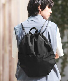 【SALE／40%OFF】UNITED ARROWS green label relaxing 【別注】＜STANDARD SUPPLY＞ナップサック リュック ユナイテッドアローズ グリーンレーベルリラクシング バッグ リュック・バックパック ブラック【送料無料】