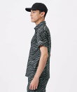 ゼブラ柄 半袖 カラーシャツ (MENS)