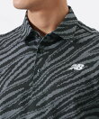 ゼブラ柄 半袖 カラーシャツ (MENS)