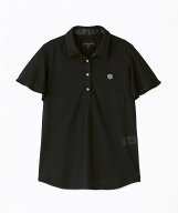 St ANDREWS ビッグメッシュ半袖フリルシャツ (WOMENS) セントアンドリュース トップス ポロシャツ グリー…