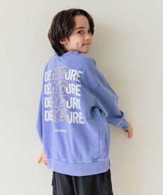 【SALE／52%OFF】BAYFLOW [長いシーズン活躍♪]SUNSETインレイプリントスウェット(KIDS) ベイフロー トップス スウェット・トレーナー ピンク グレー ホワイト ブルー