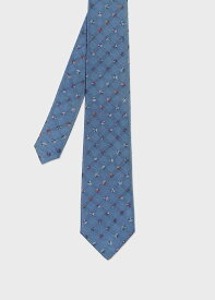Paul Smith マルチカラーフローラル タイ ポール・スミス スーツ・フォーマル ネクタイ・蝶ネクタイ ブルー ネイビー ピンク【送料無料】