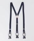 ALBERT THURSTON: 2.5cm ヘリンボーン サスペンダー