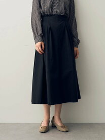 【SALE／50%OFF】YECCA VECCA タックフレアスカート/23AW イェッカヴェッカ スカート その他のスカート ブラック ブラウン ブルー【送料無料】