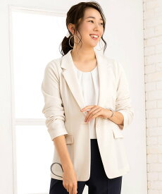 AddRouge 【ジャケット単品】ジャケット レディース ビジネス テーラード 春夏 夏 アッドルージュ ジャケット・アウター テーラードジャケット・ブレザー ブラック ネイビー グレー【送料無料】