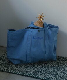 SALON adam et rope' 【L.L.Bean for SALON(エル・エル・ビーン)】別注グローサリー・トート&チャームポーチ サロン アダム エ ロペ バッグ トートバッグ イエロー カーキグリーン ブルー レッド ブラウン【送料無料】