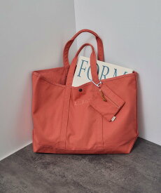 SALON adam et rope' 【L.L.Bean for SALON(エル・エル・ビーン)】別注グローサリー・トート&チャームポーチ サロン アダム エ ロペ バッグ トートバッグ イエロー カーキグリーン ブルー レッド ブラウン【送料無料】