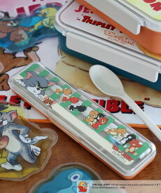 niko and ... 【トムとジェリー】コラボカトラリーセット ニコアンド 食器・調理器具・キッチン用品 カトラリー オレンジ ブルー