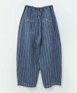 R4520 ピンストライプデニムのオームパンツ