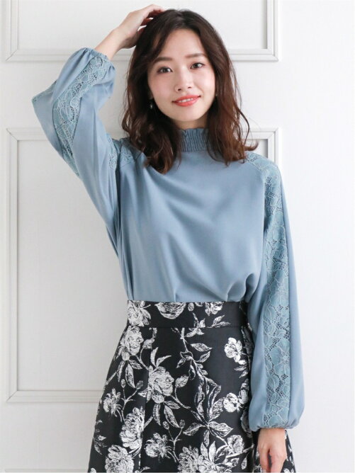 Clear プチハイ袖レースブラウス Rakuten Fashion 楽天ファッション 旧楽天ブランドアベニュー Bx1071