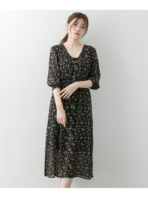 Urban Research Outlet 前ボタン花柄シフォンワンピース Rakuten Fashion 楽天ファッション 旧楽天ブランド アベニュー Cj1071