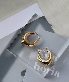 【SALE／10%OFF】colleca la [stainless]ステンレス・プランプマーキスピアス＜金属アレルギー対応＞ コレカラ アクセサリー・腕時計 ピアス シルバー ゴールド