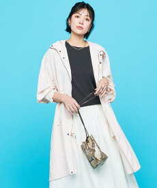 【SALE／30%OFF】UNFILO L ナイロンモッズコート アンフィーロ ジャケット・アウター ミリタリージャケット ピンク カーキグリーン ホワイト【送料無料】