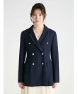 【セットアップ対応】ダブルブレストクラシカルジャケット