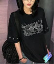 MEMECLE/(W)【 MEMECLE / メメクル 】スターロゴ オーバーサイズTシャツ