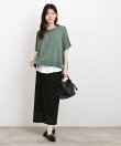【体系カバー◎】ニット*インナーシャツタンクSET