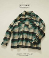 JOURNAL STANDARD relume PENDLETON / ペンドルトン 別注 コットン シャギー オープンカラーシャツ ジャ…