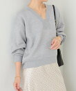 《人気シリーズ/9色》スウェットライクVニット