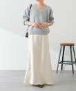 《人気シリーズ/9色》スウェットライクVニット