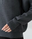 《人気シリーズ/9色》スウェットライクVニット