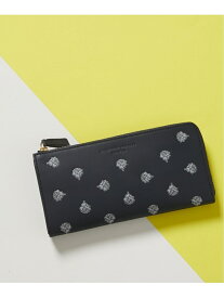 KATHARINE HAMNETT LONDON KATHARINE HAMNETT LONDON/(W)ROSE GARDEN L字ファスナー ロングウォレット リバースプロジェクトストア 財布・ポーチ・ケース 財布 イエロー グリーン ネイビー ベージュ【送料無料】