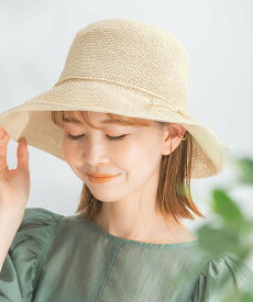 【SALE／30%OFF】URBAN RESEARCH ROSSO Benelli Montacone PAPER HAT アーバンリサーチロッソ 帽子 ハット ホワイト ベージュ【送料無料】