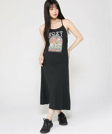 ROXY (W)SUCCULENT PARADISE DRESS ロキシー ワンピース・ドレス ワンピース ブラック ホワイト【送料無料】