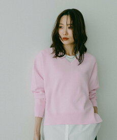 【SALE／40%OFF】GLOBAL WORK スウェットライクVネックプルオーバー/601625 グローバルワーク トップス ニット グリーン ピンク ネイビー イエロー ブルー