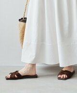 【SALE／50%OFF】UNITED ARROWS green label relaxing イントレ フラット サンダル ユナイテッドアローズ…