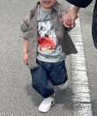 【KIDS】【U.S. POLO ASSN.】シアサッカー半袖シャツ
