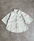 【KIDS】【U.S. POLO ASSN.】シアサッカー半袖シャツ