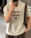 NOWLE/(M)【NOWLE】メッセージロゴ プリント クルーネック 半袖 Tシャツ