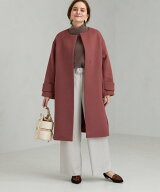 ◆FFCアンゴラビーバースリットノーカラーコート※