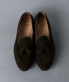 UNITED ARROWS ＜CROCKETT&JONES(クロケット&ジョーンズ)＞ CAVENDISH/スエード タッセルローファー ユナイテッドアローズ シューズ・靴 その他のシューズ・靴 ブラウン ブラック【送料無料】