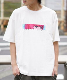 LHP LHP*ILYA KUVSHINOV/エルエイチピー*イリヤ・クブシノブ/ プリントTシャツ エルエイチピー トップス スウェット・トレーナー ブラック ホワイト【送料無料】