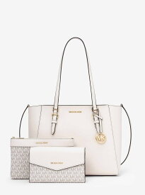 【SALE／70%OFF】MICHAEL KORS CHARLOTTE 3 IN 1 トート ラージ マイケル・コース バッグ トートバッグ ベージュ【送料無料】