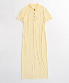 MAISON SPECIAL Polo Shirt Maxidresses メゾンスペシャル ワンピース・ドレス ワンピース グレー ブラック イエロー【送料無料】