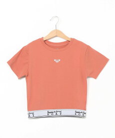 【SALE／30%OFF】ROXY (K)MINI SUNSET WAVES RASH S/S TEE ロキシー トップス カットソー・Tシャツ オレンジ ブラック ホワイト