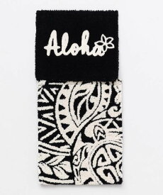 【SALE／31%OFF】Kahiko ハワイアンさがら刺繍トイレットペーパーホルダー アミナコレクション インテリア・生活雑貨 トイレ用品・バス用品 レッド