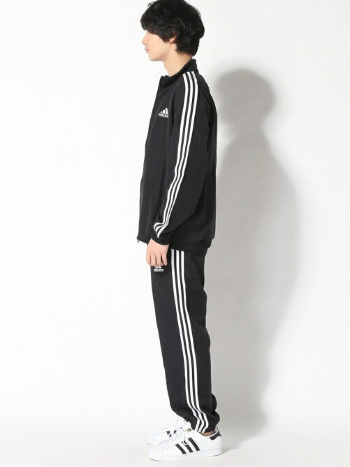 Adidas Aeroready エッセンシャルズ レギュラーフィット 3ストライプス トラックスーツ ジャージ上下セットアップ Aeroready Essentials Regular Fit 3 Stripes Track Suit アディダス Rakuten Fashion 楽天ファッション 旧楽天ブランドアベニュー Cd0074