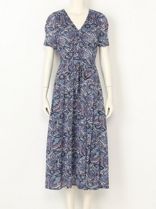 Lily Brown ペイズリー柄ワンピース Rakuten Fashion 楽天