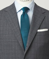 UNITED ARROWS green label relaxing GLR シルク1 8.0cm ソリッド ネクタイ ユナイテッドアローズ グリー…
