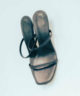 【SALE／30%OFF】SALON adam et rope' 【W S(ドゥーブル)】レザーヒールサンダル サロン アダム エ ロペ …