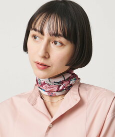 UNITED ARROWS ＜manipuri＞SILK 65*65 スカーフ 26SS ユナイテッドアローズ ファッション雑貨 スカーフ・バンダナ イエロー ブルー ピンク【送料無料】