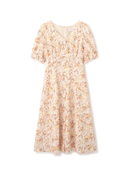 Jill By Jillstuart リネン調ボタニカルフラワーワンピース Rakuten Fashion 楽天ファッション 旧楽天ブランドアベニュー Cx7075