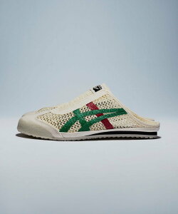Onitsuka Tiger (U)�y�����V���b�v�zMEXICO 66 SABOT �I�j�c�J�^�C�K�[ �V���[�Y�E�C �T���_�� �x�[�W�� �z���C�g �u���b�N�y���������z