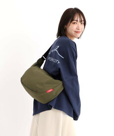 Manhattan Portage Kings Crescent Bag Padded Nylon Taffeta 2404PNT マンハッタンポーテージ バッグ ショルダーバッグ ブラック グリーン【送料無料】