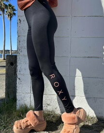 ROXY PEARL DIVE ロキシー 靴下・レッグウェア レギンス・スパッツ ブラック