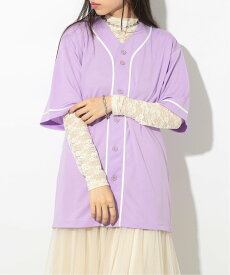 【SALE／61%OFF】United Athle United Athle/吸水速乾 UVカット 4.1オンス ドライ ベースボールシャツ 5982 セットアップセブン トップス シャツ・ブラウス パープル ネイビー ホワイト ブラック